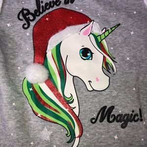 Christmas girls sweater size 7